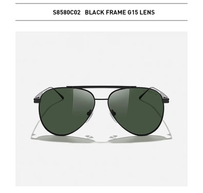 Classic Pilot Polarized Sunglasses – Model S8580