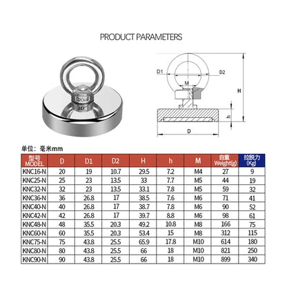 Super Strong Neodymium Magnet for Industrial and Recreational Use