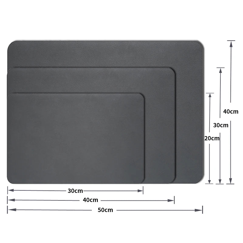 Super Absorbent Large Kitchen Mat – Quick-Dry Dish Drying &amp; Coffee Drain Pad with Non-Slip Backing