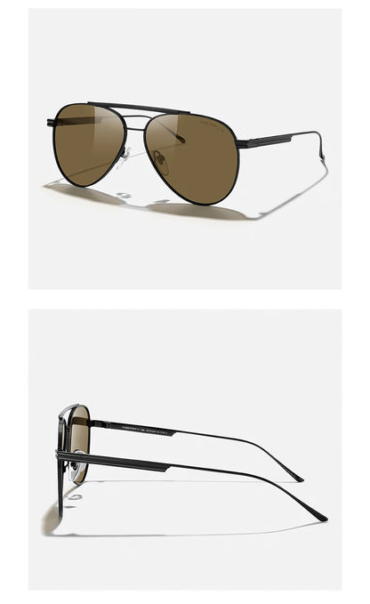 Classic Pilot Polarized Sunglasses – Model S8580