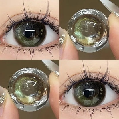 High-Quality Multi-Colored Contact Lenses For A Natural And Enhanced Eye Makeup Look