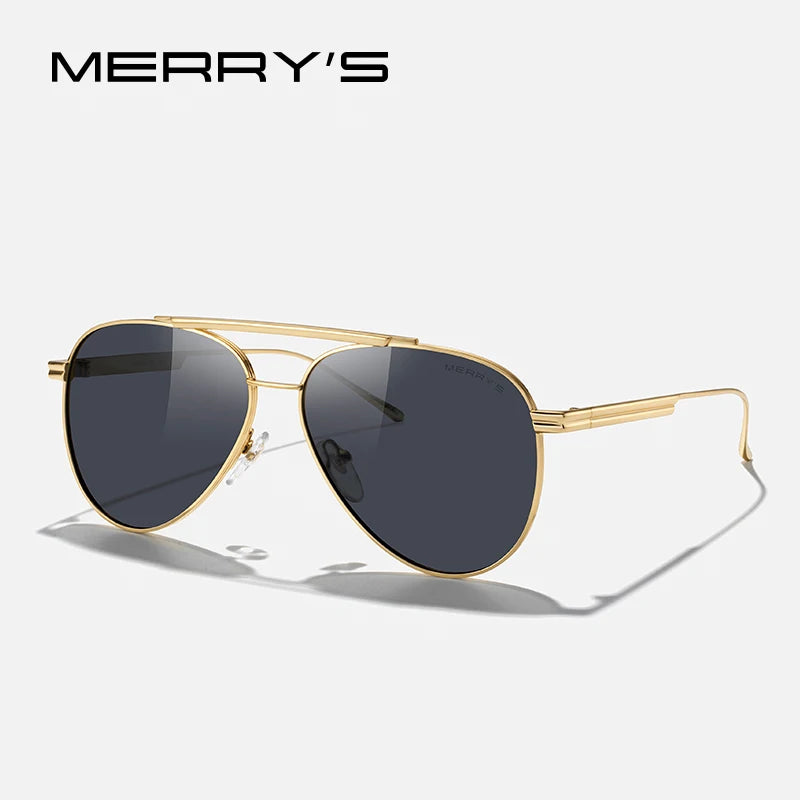 Classic Pilot Polarized Sunglasses – Model S8580