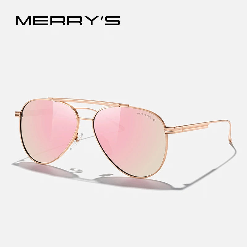 Classic Pilot Polarized Sunglasses – Model S8580