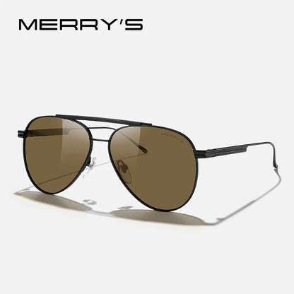 Classic Pilot Polarized Sunglasses – Model S8580