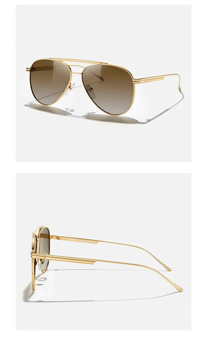 Classic Pilot Polarized Sunglasses – Model S8580