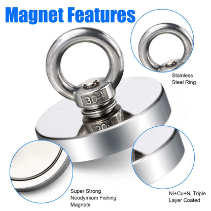 Super Strong Neodymium Magnet for Industrial and Recreational Use