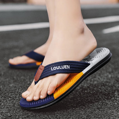 Men's Flip Flops - Summer Beach Slippers for a Fashionable and Breathable Outdoor Experience