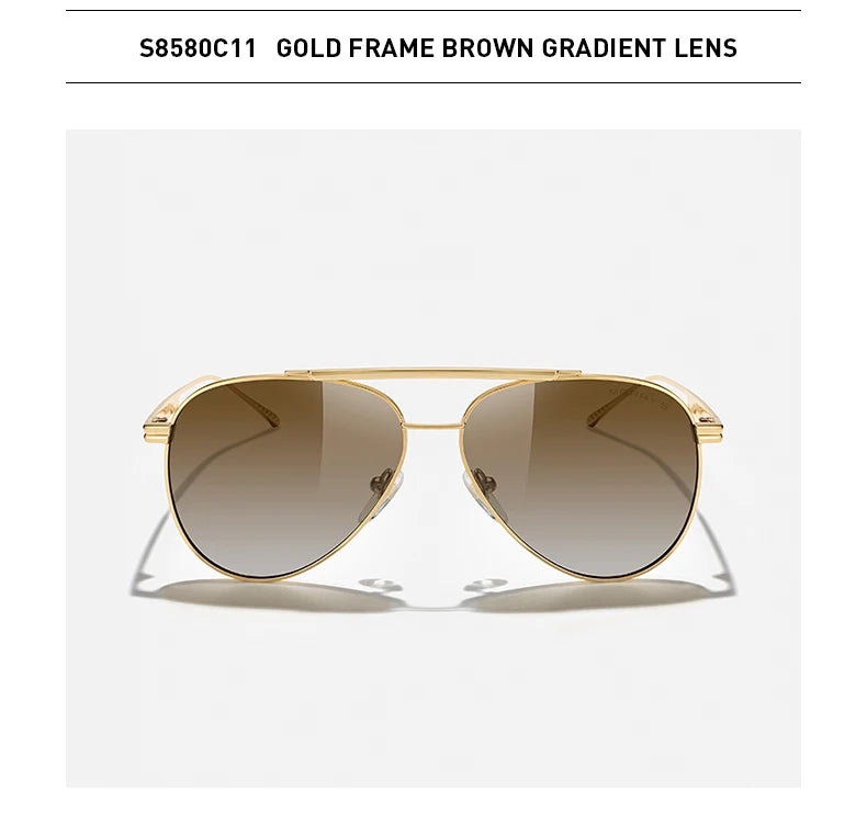 Classic Pilot Polarized Sunglasses – Model S8580