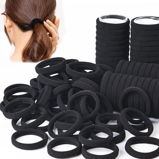 Comfortable and Secure Hair Bands for Women and Girls - Available in Packs of 50 or 100