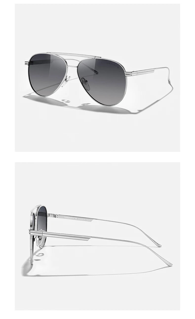 Classic Pilot Polarized Sunglasses – Model S8580
