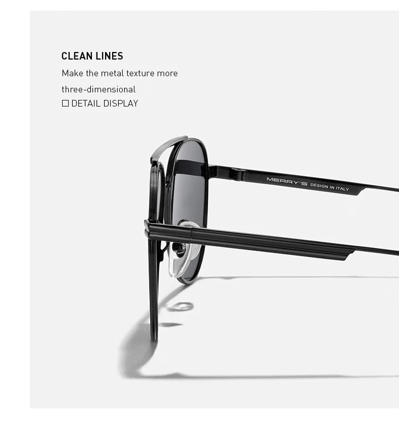 Classic Pilot Polarized Sunglasses – Model S8580