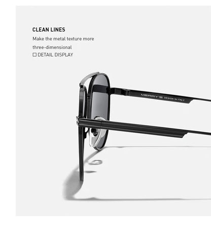 Classic Pilot Polarized Sunglasses – Model S8580
