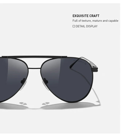 Classic Pilot Polarized Sunglasses – Model S8580