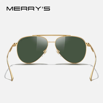 Classic Pilot Polarized Sunglasses – Model S8580