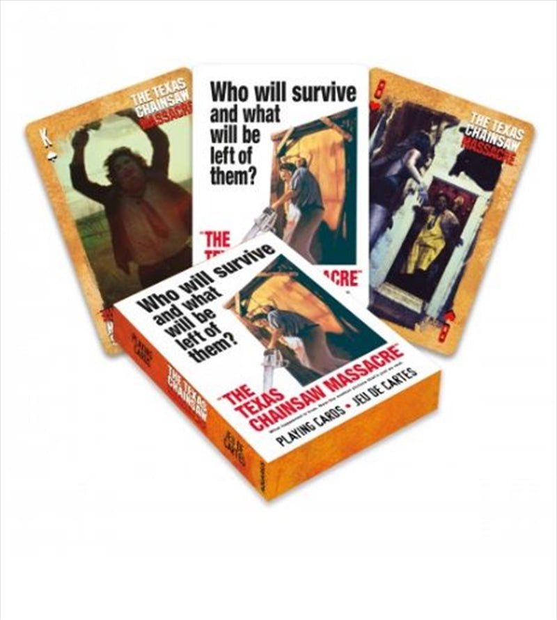 Texas Chainsaw Massacre Playing Cards - The Grand Bazaar of Australia