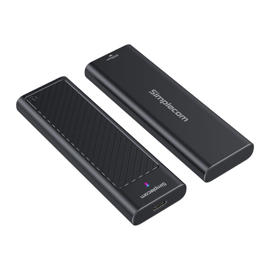 Simplecom SE538 M.2 SSD to USB 3.2 Gen 2x2 USB-C Enclosure 20Gbps NVMe SATA Dual Protocol