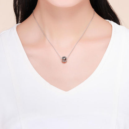 925 Sterling Silver Letter Beads For Diy Bracelets & Necklaces Style - T