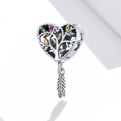 925 Sterling Silver Tree Of Life Beads For Diy Bracelets & Necklaces