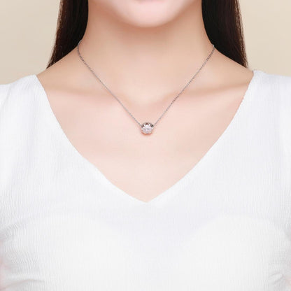 925 Sterling Silver Flower Stamen Diamond Beads For Diy Bracelets