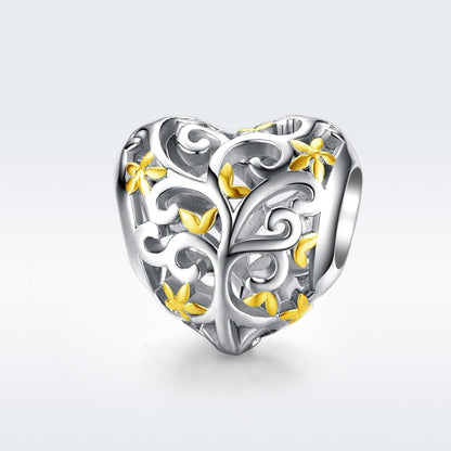 925 Sterling Silver Tree Of Life Beads For Diy Bracelets