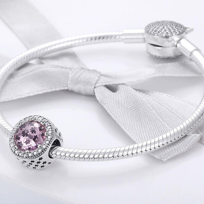 925 Sterling Silver Starry Sky Beads For Diy Bracelets & Necklaces