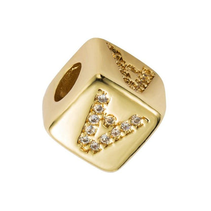 Brass Micro Inlaid Couple Red String Pull Diy Bracelet Style - A