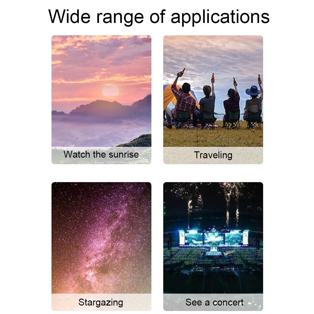 High-Definition Monocular Binoculars - 40X60 Fmc Multi-Layer Coated - Standard