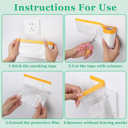 Protective Film For Furniture And Walls - 55Cm X 20M