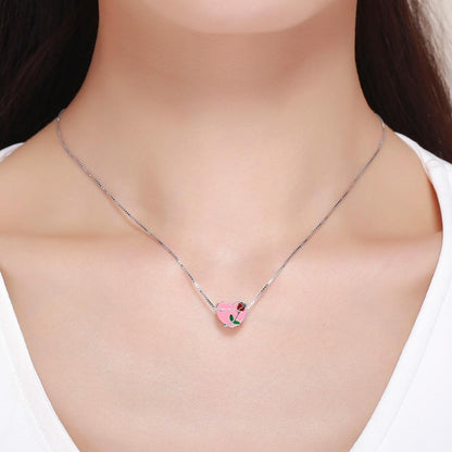 925 Sterling Silver Platinum Plated Pendant Beads