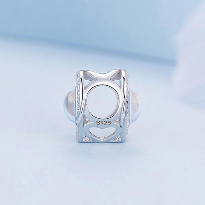 925 Sterling Silver Infinity Heart Bracelet With Zircon Beads