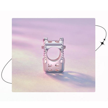 925 Sterling Silver Love Anchor Beaded Bracelet