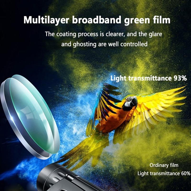 Foldable Hunting Binoculars for Outdoor Adventures - 200 X 25 Standard