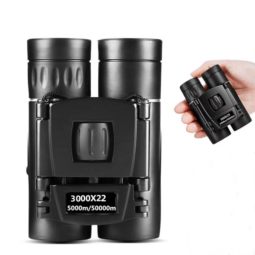 Foldable Hunting Binoculars for Outdoor Adventures - 200 X 25 Standard
