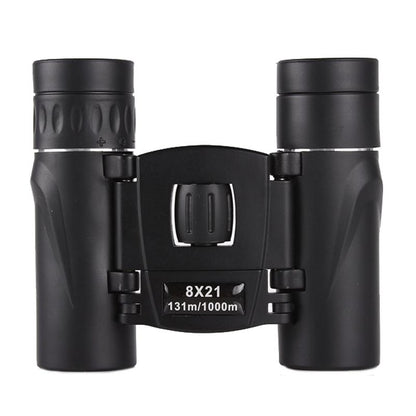 High-power Mini Binoculars for Low-light Night Vision 8x21