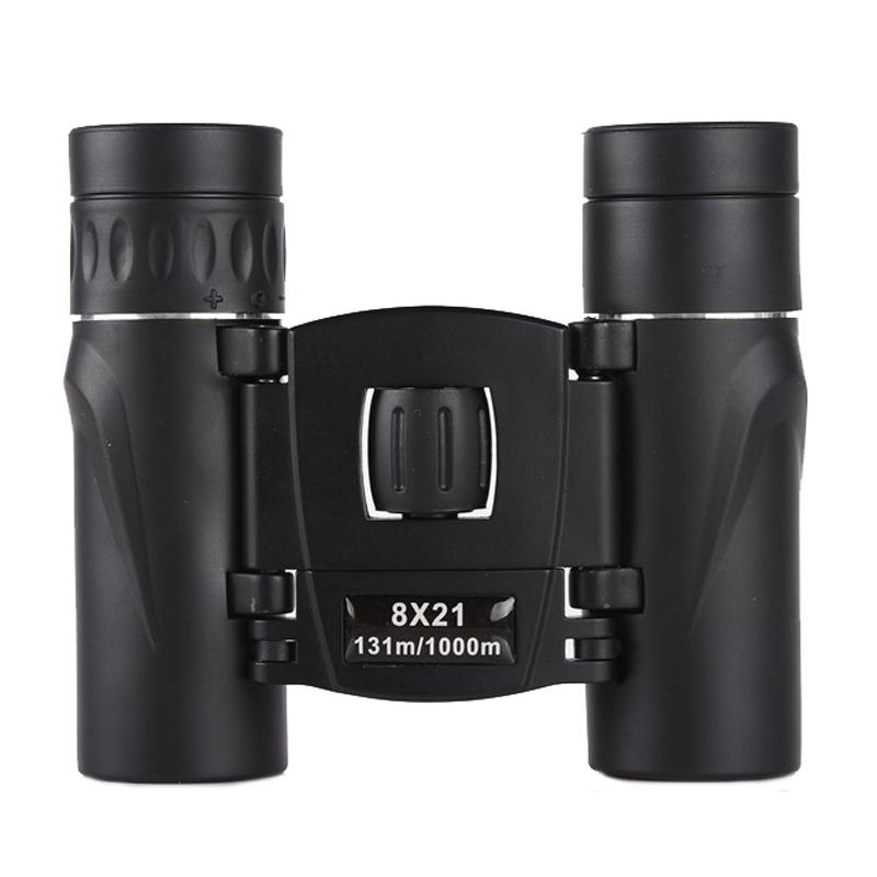 High-power Mini Binoculars for Low-light Night Vision 8x21