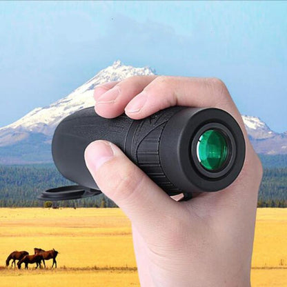 Portable Monocular Binoculars With Low-Light Night Vision - 8X25