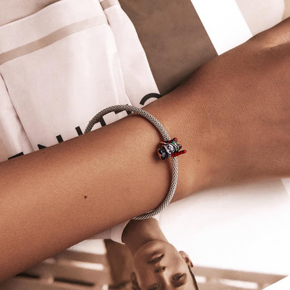 925 Sterling Silver Tiger & Panda Bead Bracelet / Necklace Add Ons