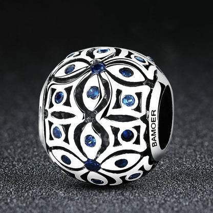 925 Sterling Silver Summer Flower Beaded Bracelet Accessory