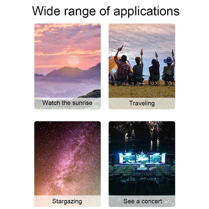 High-Definition Monocular Binoculars - 40X60 Fmc Multi-Layer Coated - With Holder And Tripod