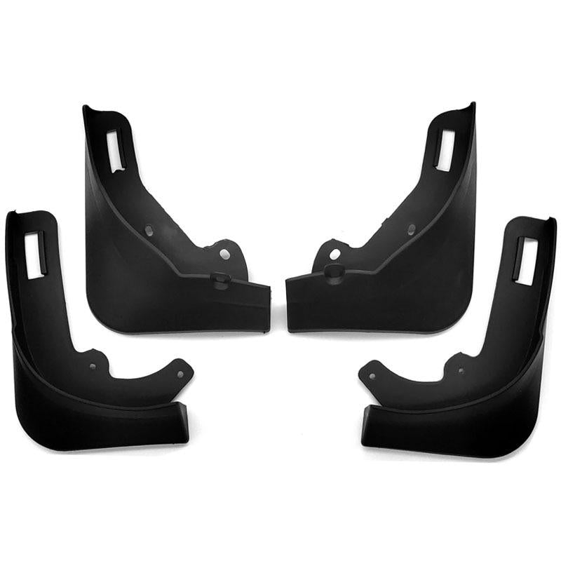 For Tesla Model Y Car Punch-Free Front And Rear Wheel Soft Rubber Fender Guard - Carbon Fiber - Carbon Fiber - The Grand Bazaar of Australia