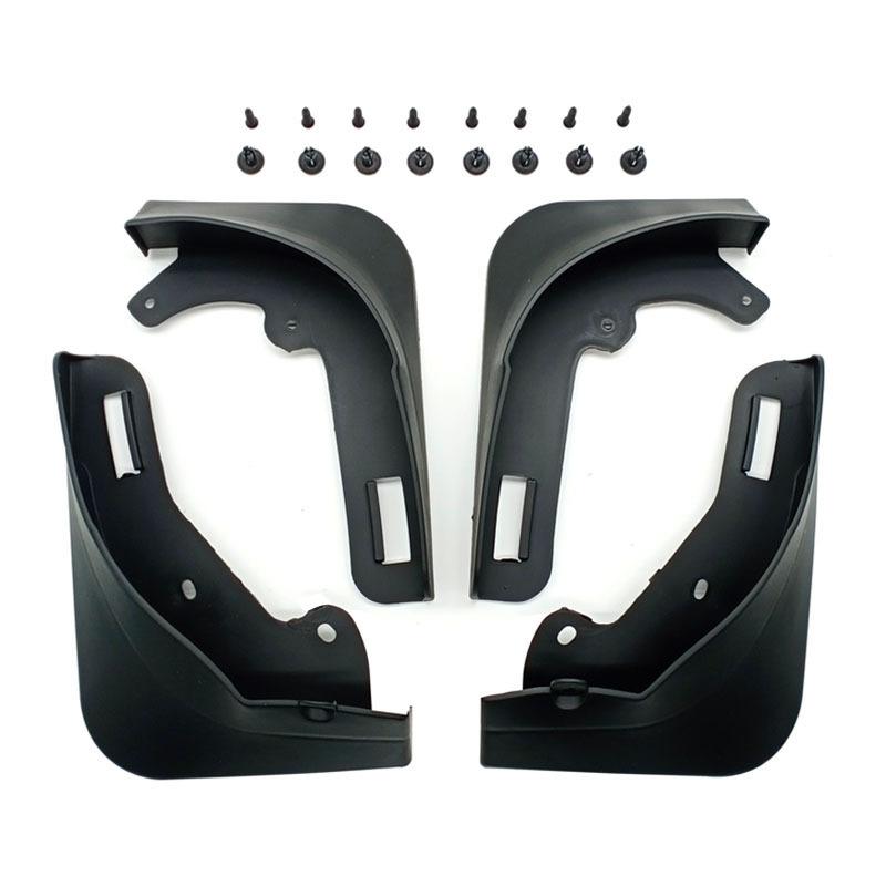 For Tesla Model Y Car Punch-Free Front And Rear Wheel Soft Rubber Fender Guard - Carbon Fiber - Carbon Fiber - The Grand Bazaar of Australia