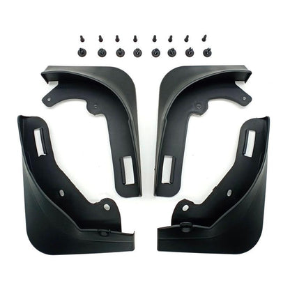 For Tesla Model Y Car Punch-Free Front And Rear Wheel Soft Rubber Fender Guard - Carbon Fiber - Carbon Fiber - The Grand Bazaar of Australia