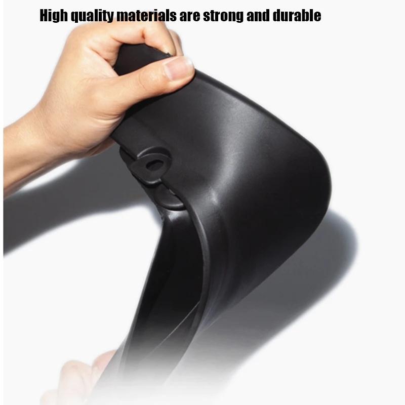 For Tesla Model Y Car Punch-Free Front And Rear Wheel Soft Rubber Fender Guard - Carbon Fiber - Carbon Fiber - The Grand Bazaar of Australia