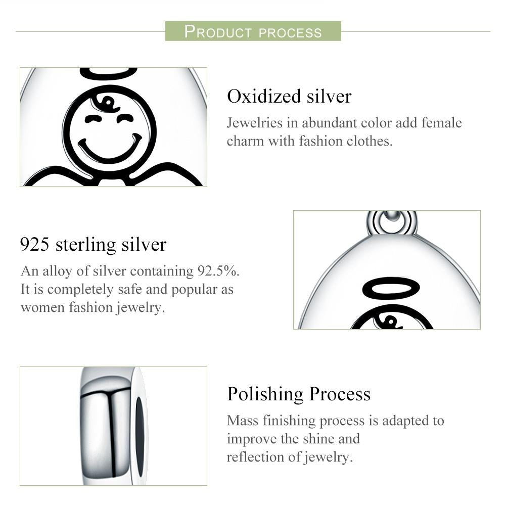 925 Sterling Silver Guardian Angel Necklace & Bracelet Charm