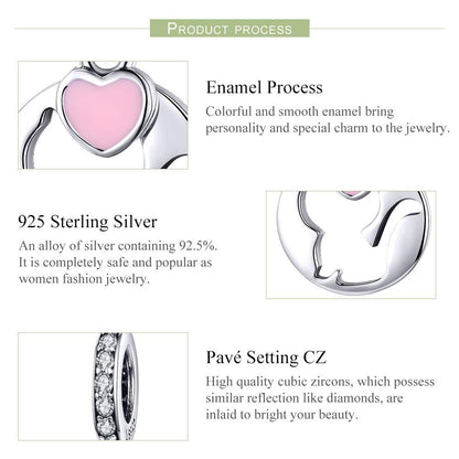 925 Sterling Silver Cat Pendant For Diy Bracelets & Necklaces Style - Pendent + Chain