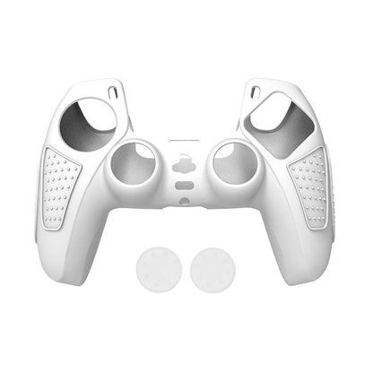 Black Silicone Protective Case for Ps5 Gamepad - Anti-skid Cover - Blue