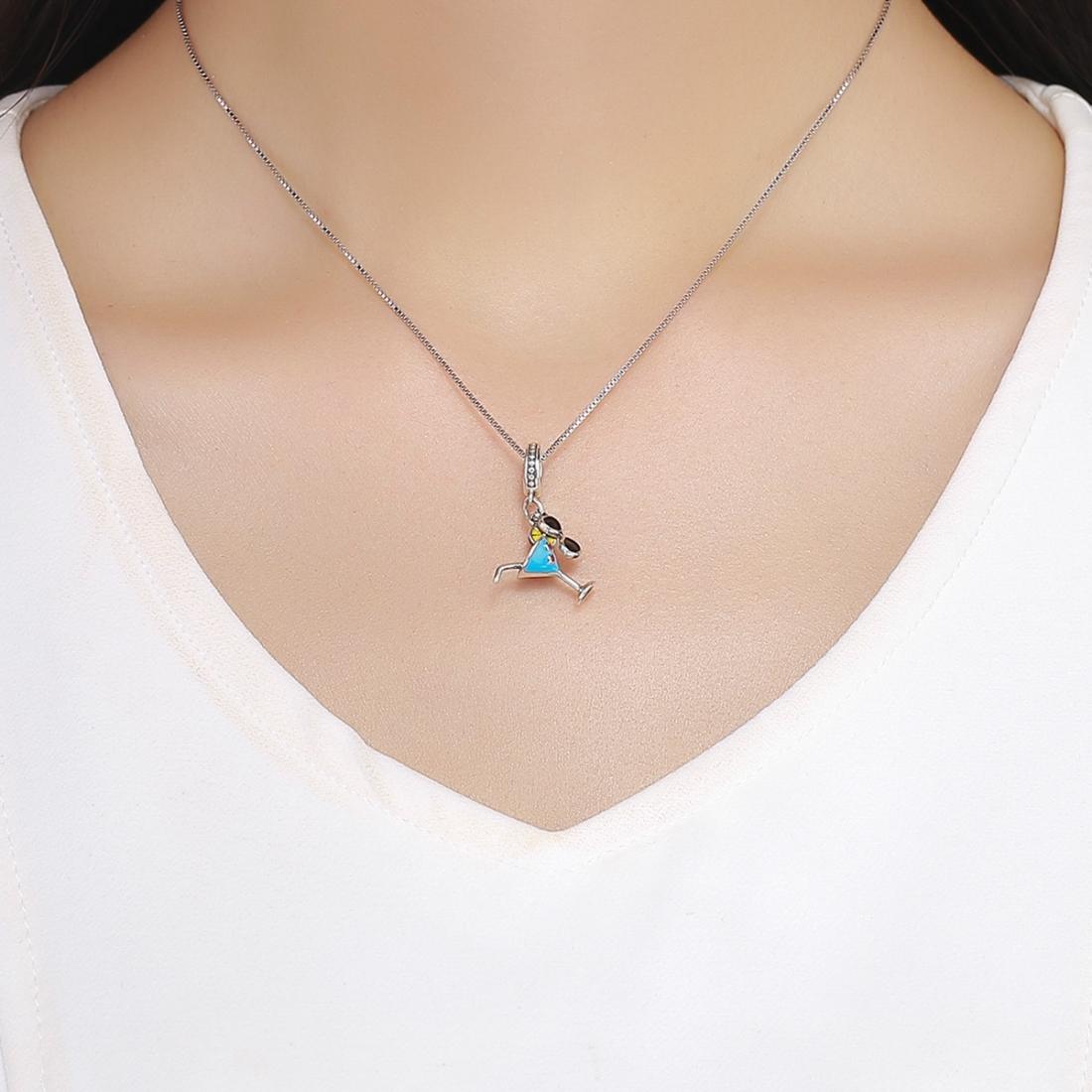 925 Sterling Silver Summer Beaded Bracelet For Women