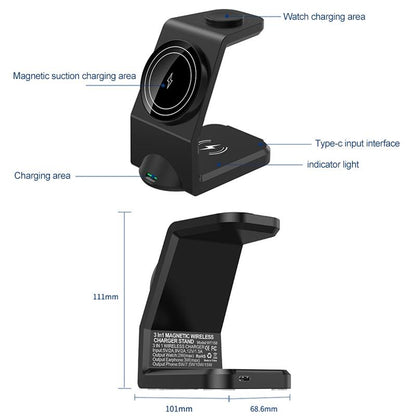 Multi Function Magnetic Wireless Charger