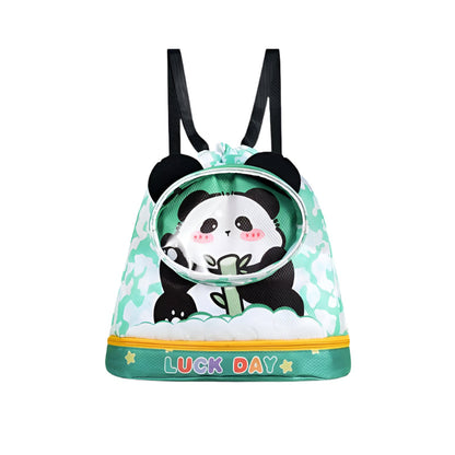 Kids' Cartoon Swim Bag Waterproof Dry / Wet Portable - Large Panda
