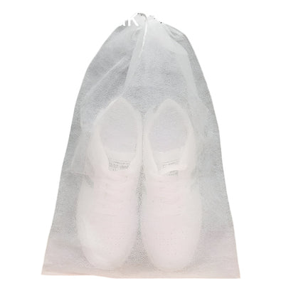 50 Pcs Thickened Non Woven Shoe Storage Bag Portable & Sunscreen - 50Pcs /Pack 32X48Cm Large